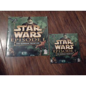 Star Wars Episode 1 The Gungan Frontier PC/Mac Computer Game Disc Manual Sleeve